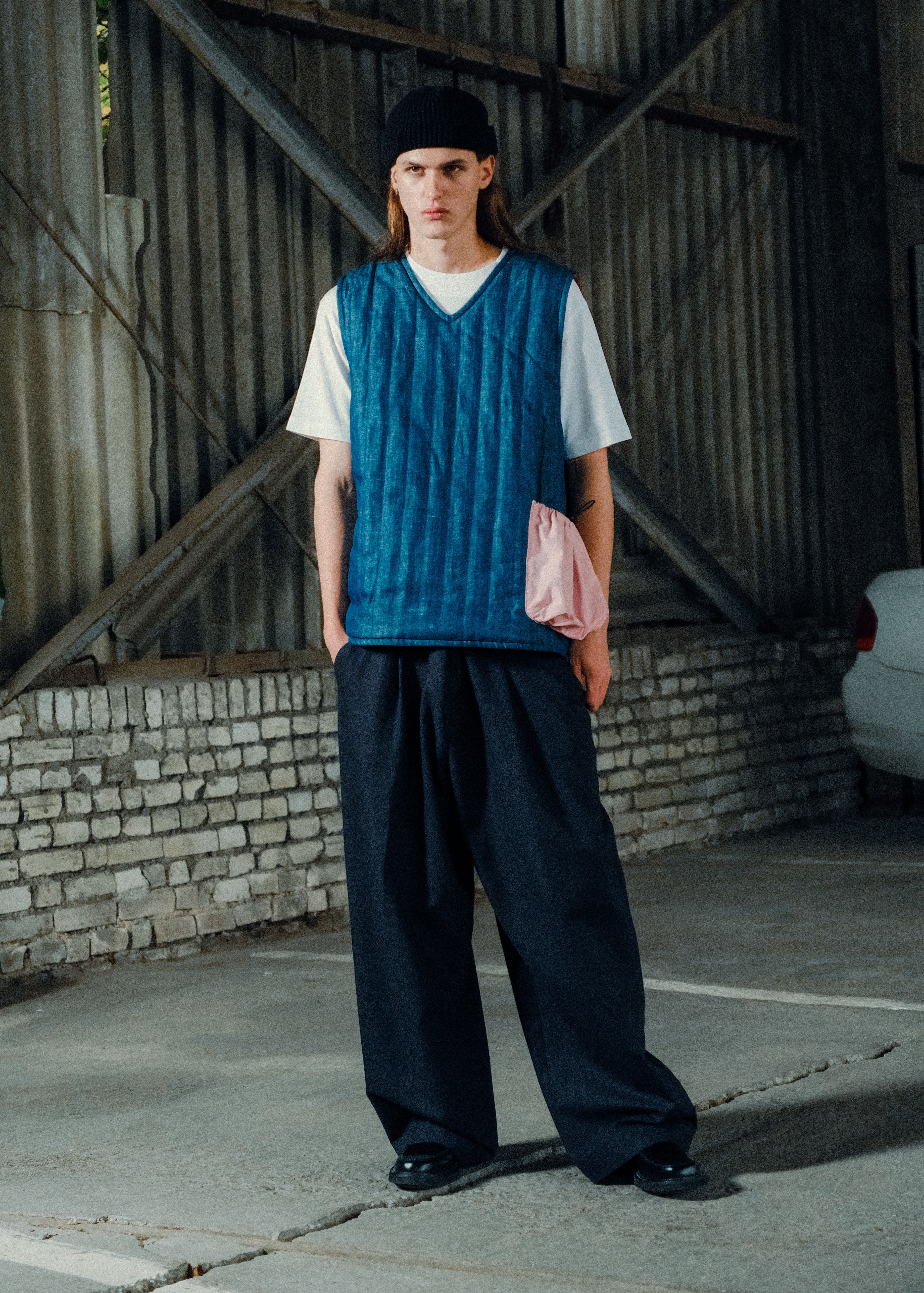 【未使用品】Mia ASTERISM sleeveless down vest ZA/UM Atelier