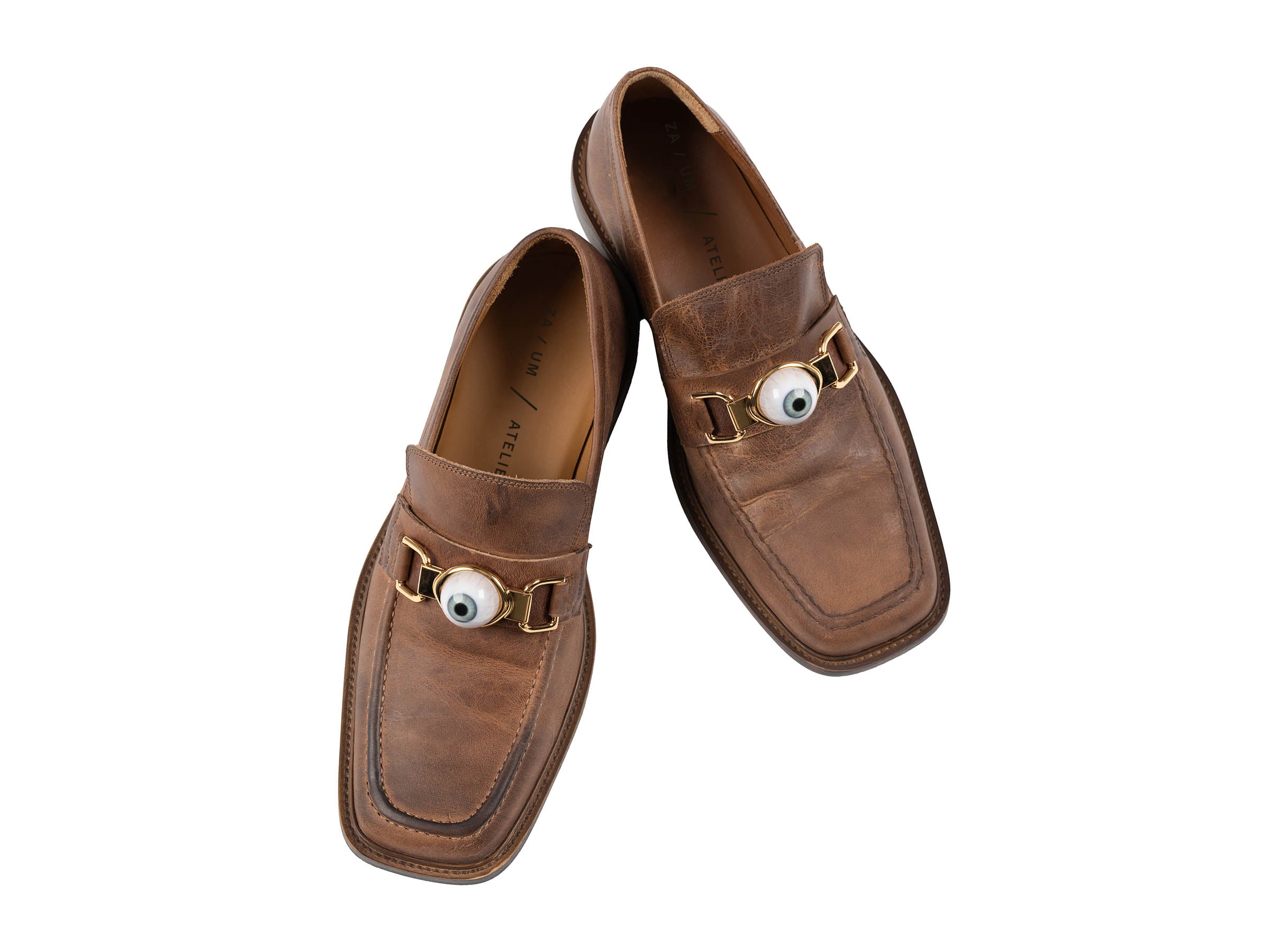 WHITE-OF-THE-EYE LOAFERS