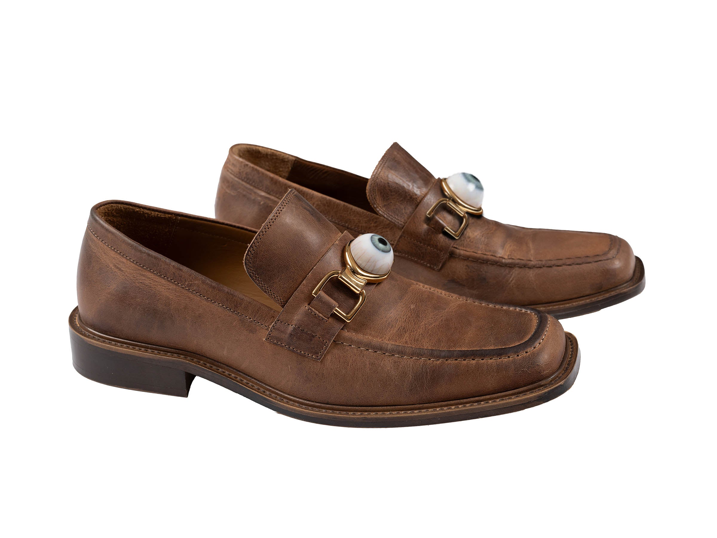 WHITE-OF-THE-EYE LOAFERS